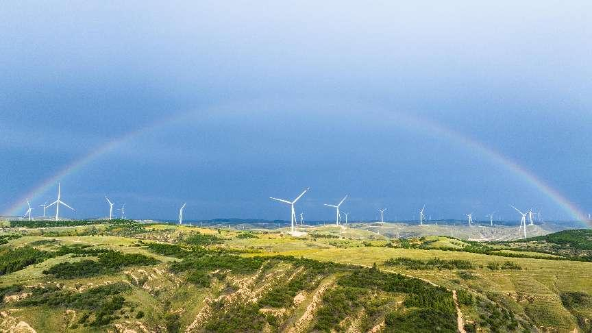 新能源風(fēng)光項(xiàng)目。受訪者供圖